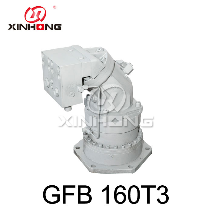Hydraulicarum celeritas reducer pro gyrationis